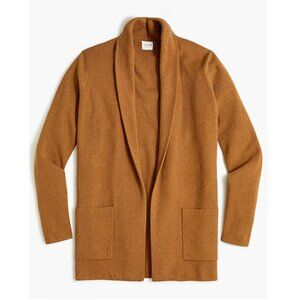 J. Crew Chelsea Sweater Cardigan Blazer - Camel - Size L